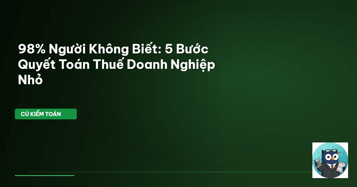 quyết toán thuế