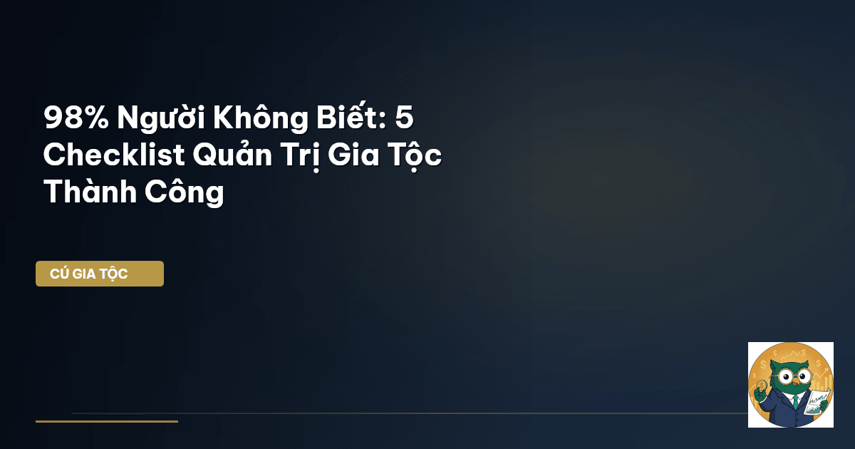 quản trị gia đình