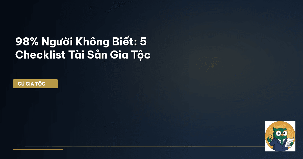 tài sản gia tộc
