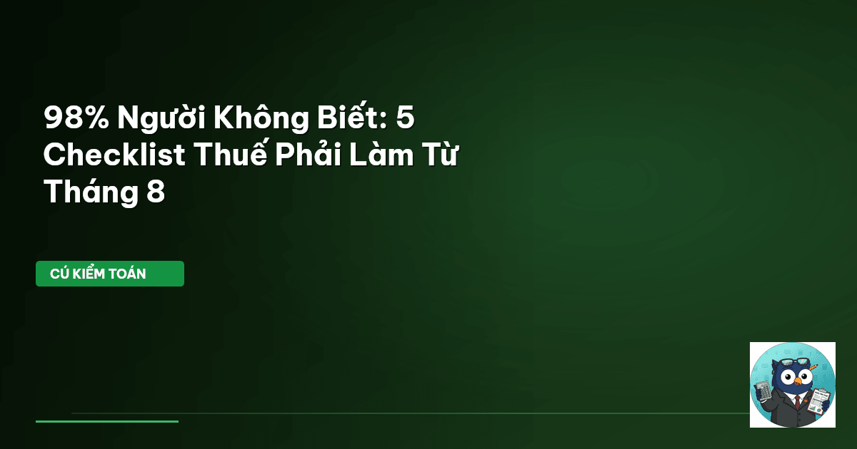 quyết toán thuế