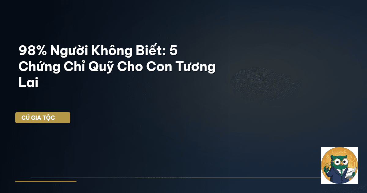 chứng chỉ quỹ