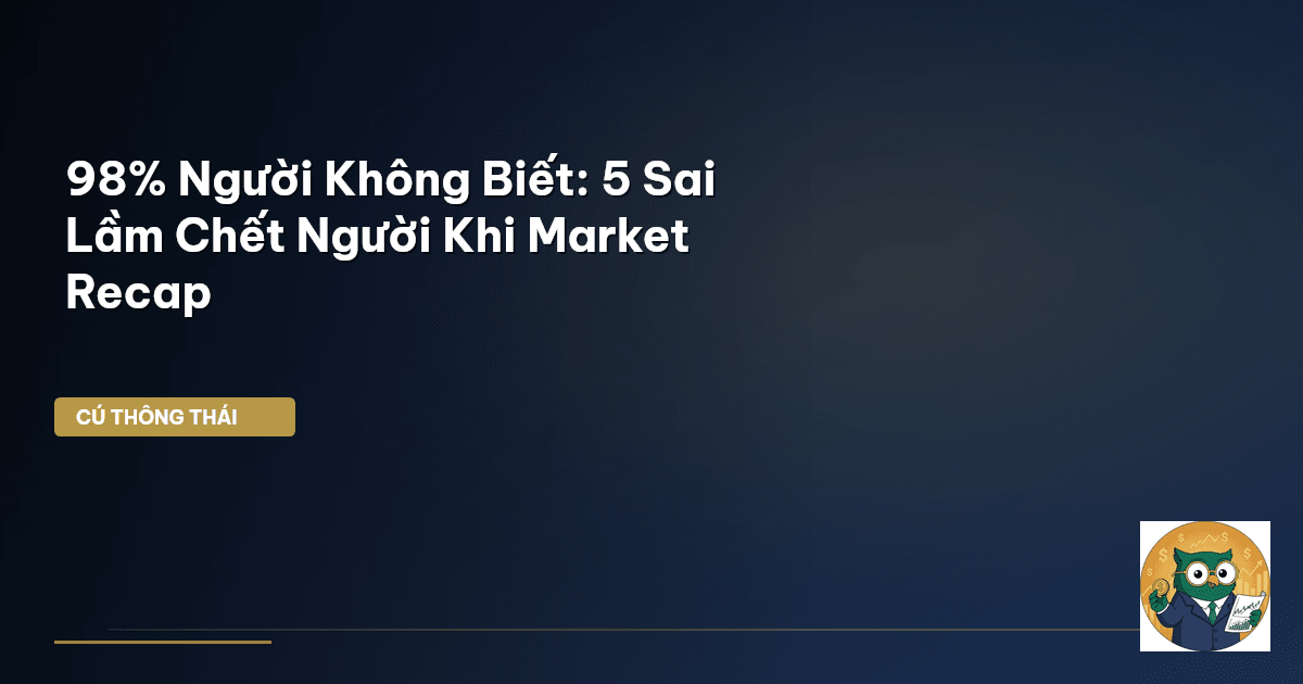 98% Người Không Biết: 5 Sai Lầm Chết Người Khi Market Recap