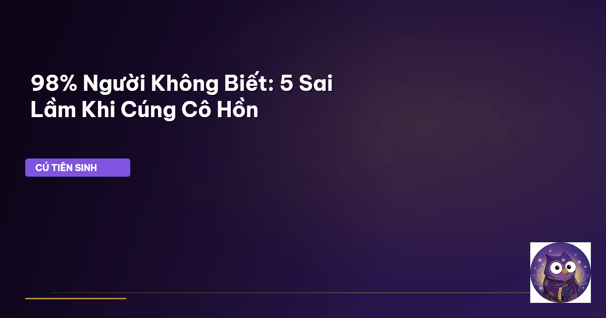cúng cô hồn