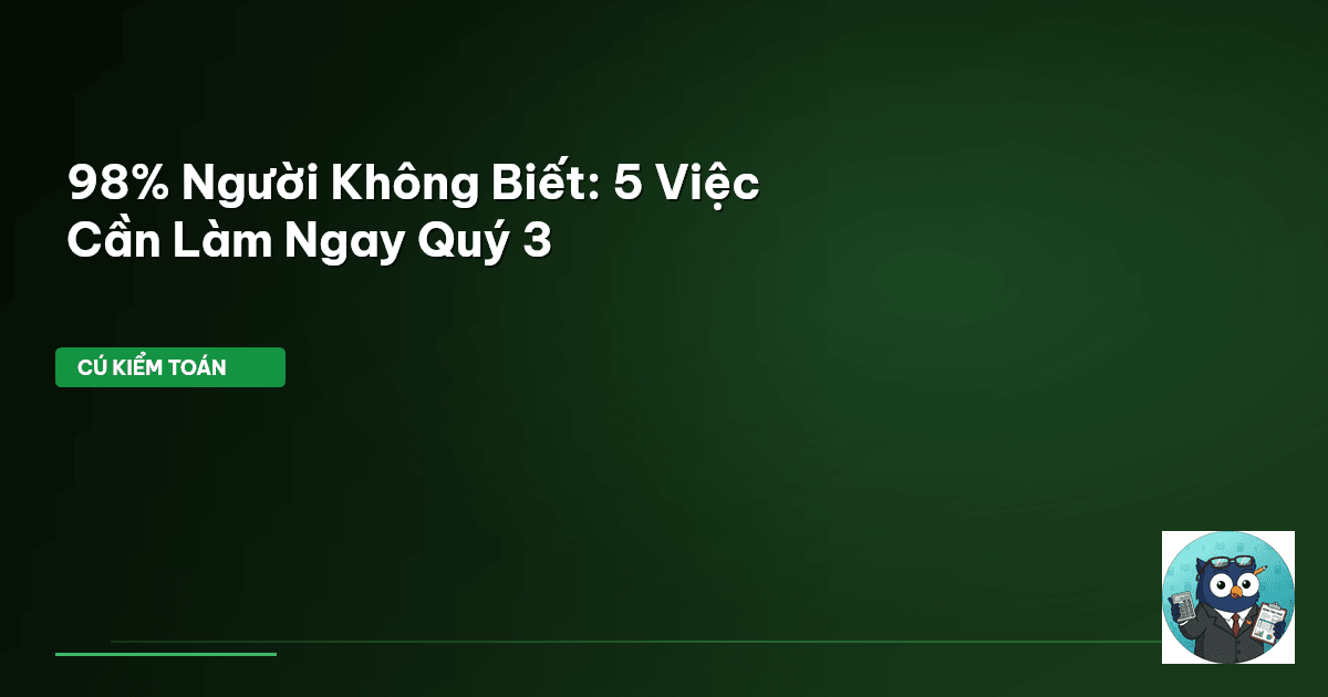 quyết toán thuế