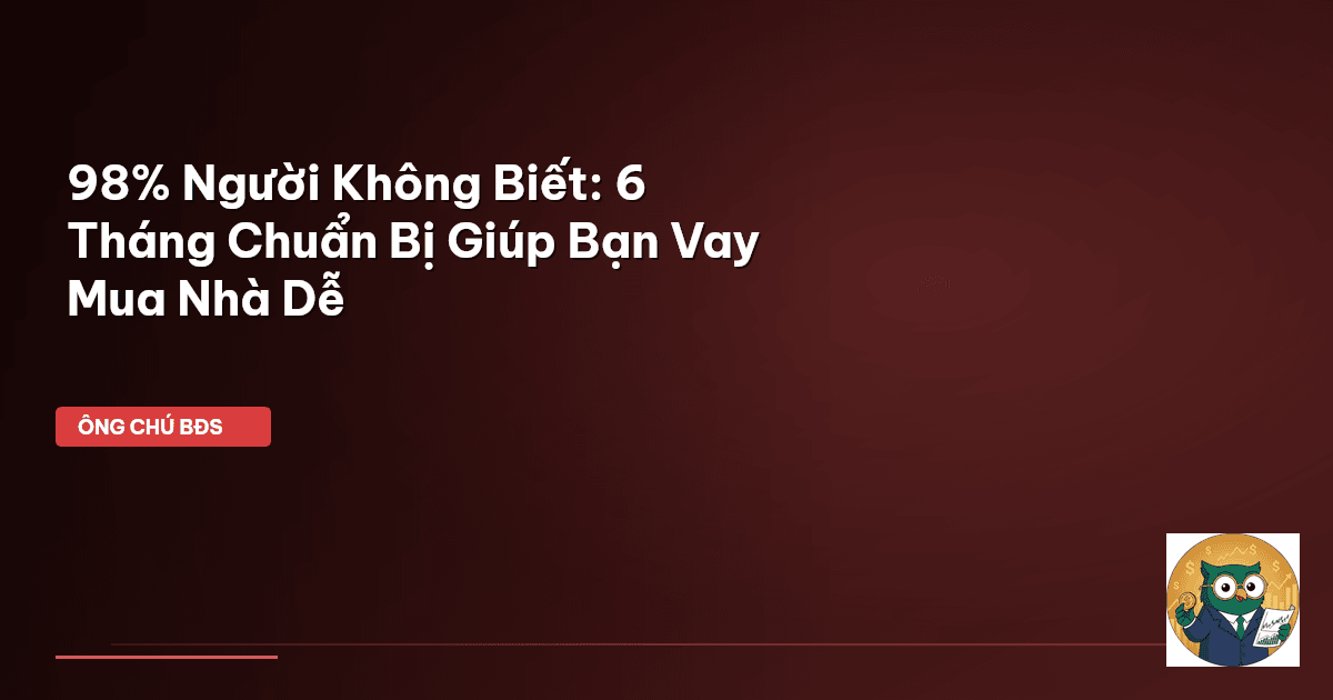 vay mua nhà