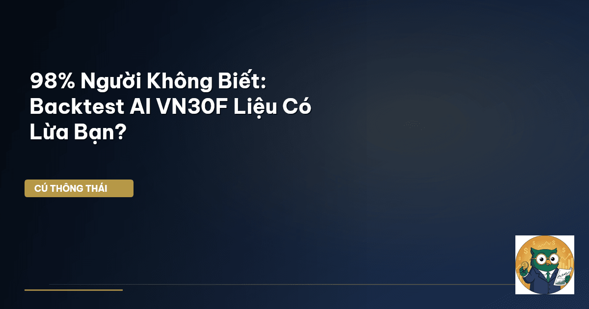 98% Người Không Biết: Backtest AI VN30F Liệu Có Lừa Bạn?