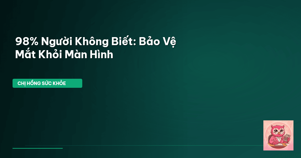 bảo vệ mắt