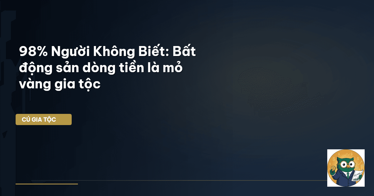 bất động sản dòng tiền