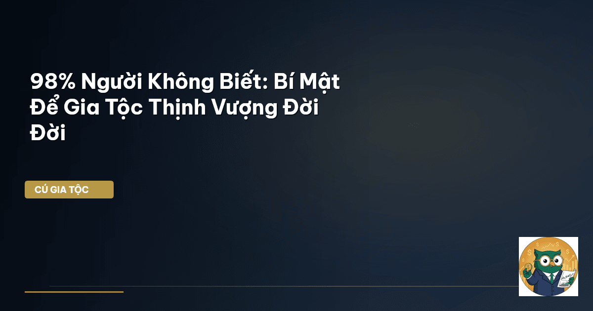 tài chính gia tộc