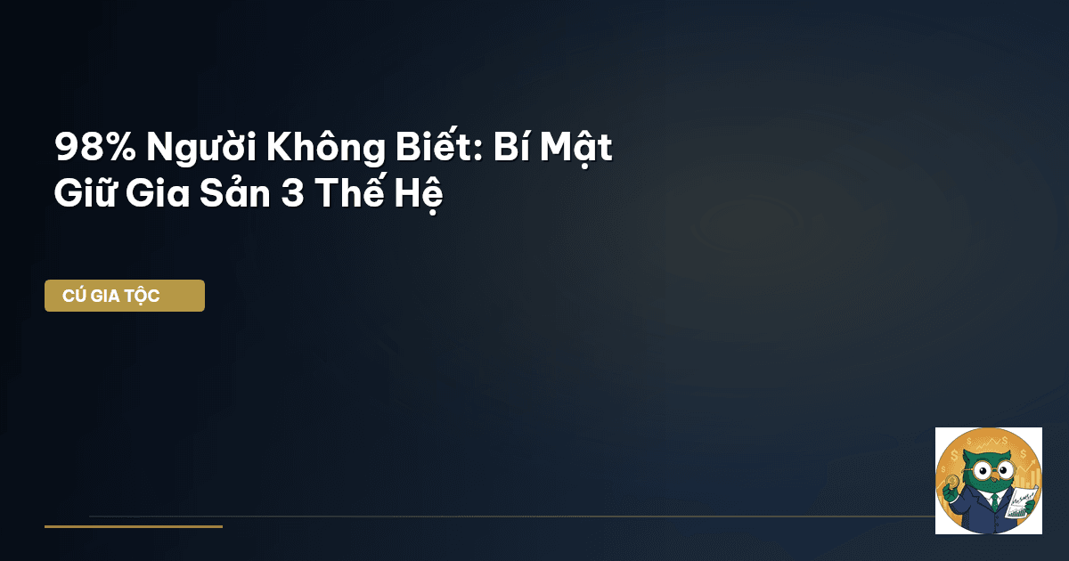 gia sản 3 thế hệ
