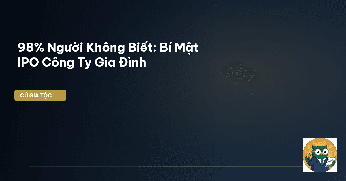 IPO công ty gia đình