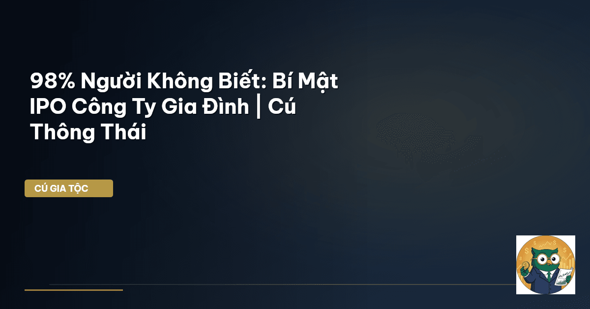 IPO công ty gia đình