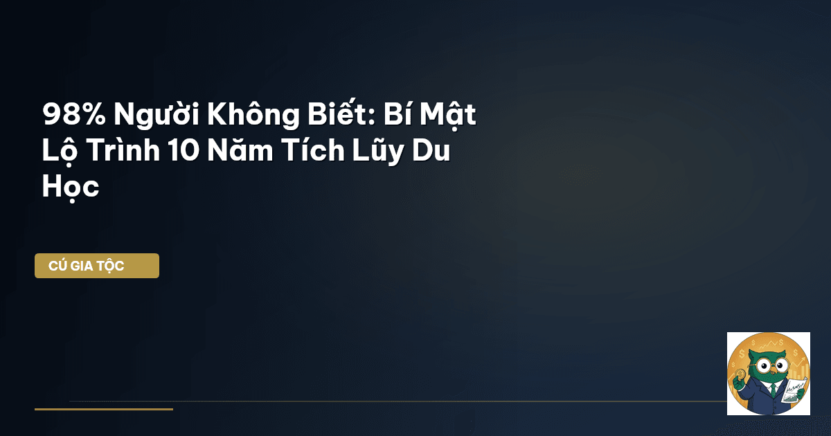 tích lũy quỹ du học