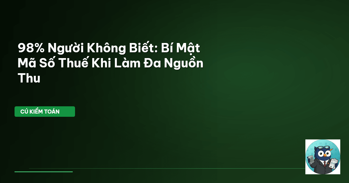 mã số thuế cá nhân
