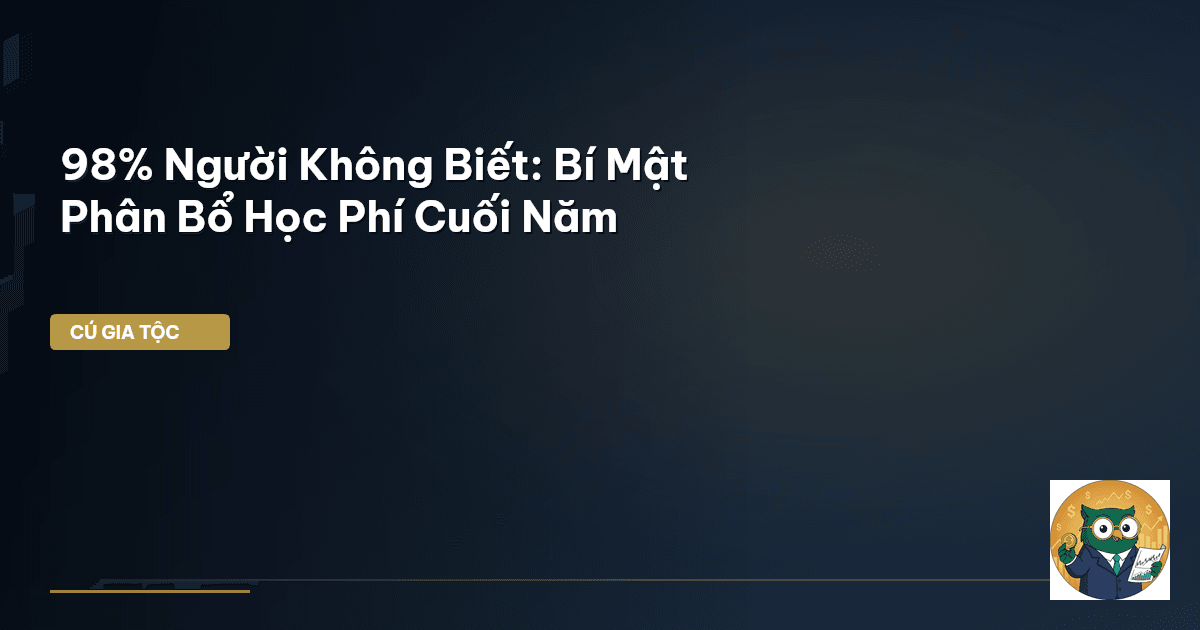 phân bổ học phí