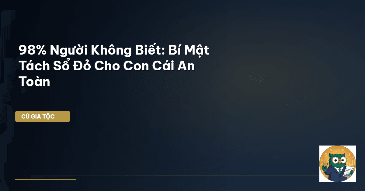 tách sổ đỏ
