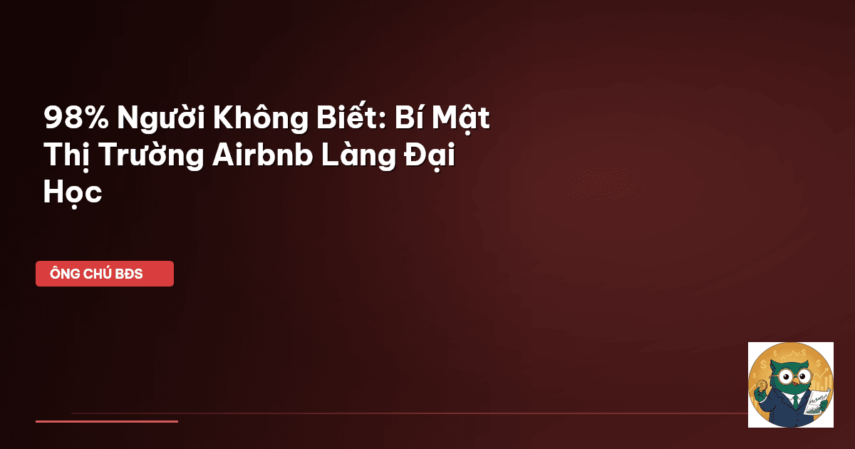 airbnb làng đại học