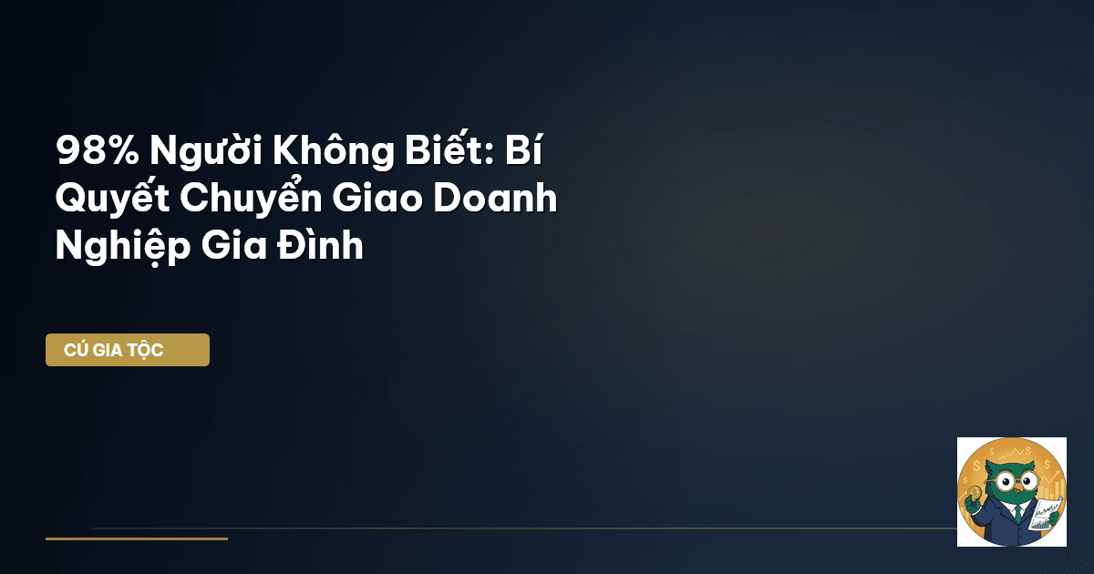 doanh nghiệp gia đình