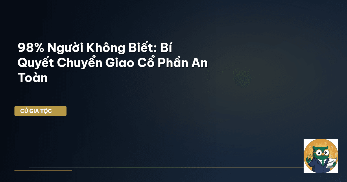 chuyển giao cổ phần
