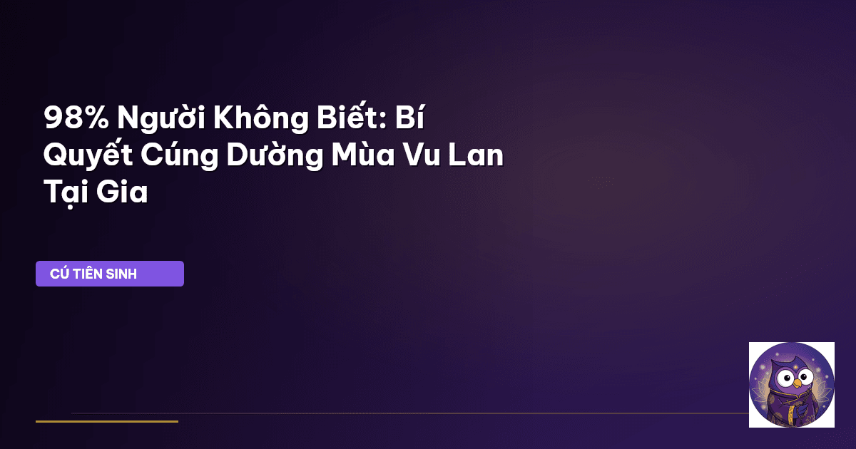 cúng dường mùa Vu Lan