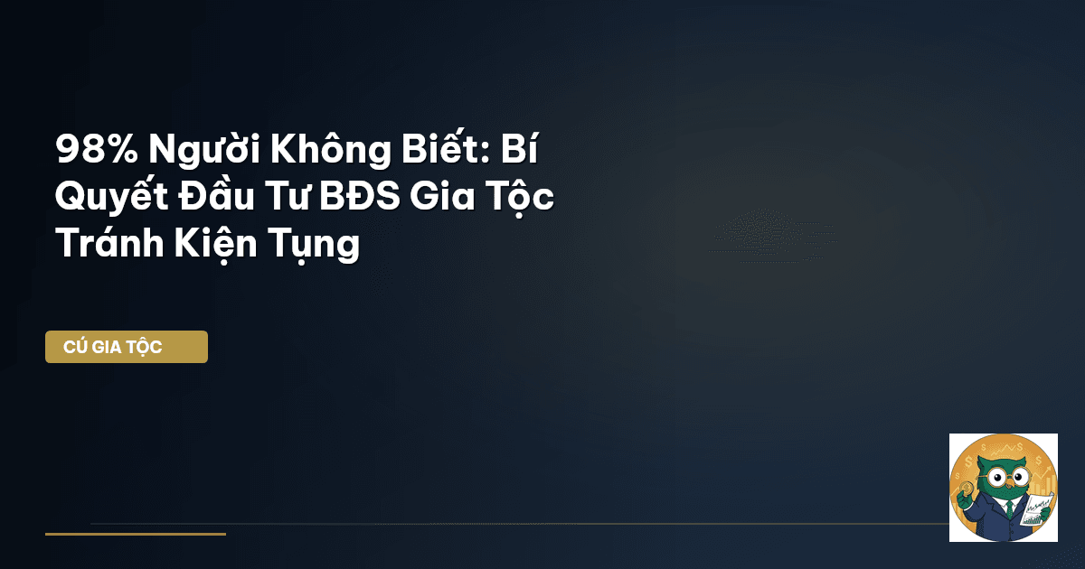 đầu tư BĐS gia tộc