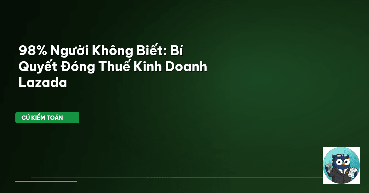 thuế Lazada