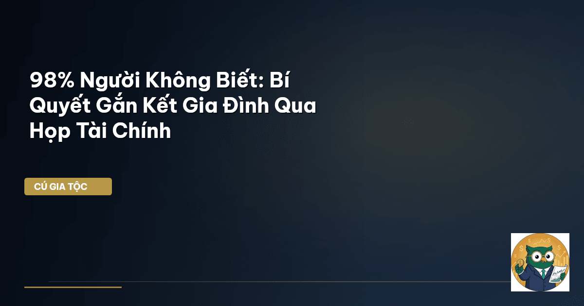 họp tài chính gia đình