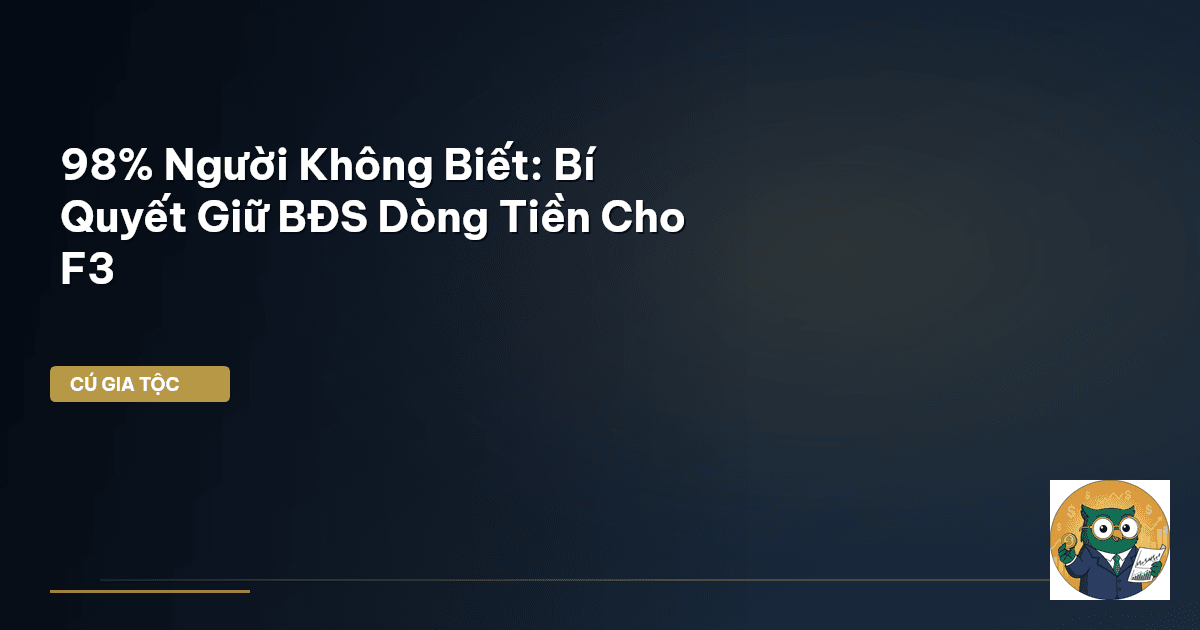 BĐS dòng tiền
