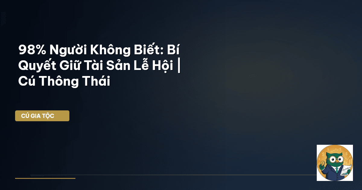 quản lý tài sản gia đình
