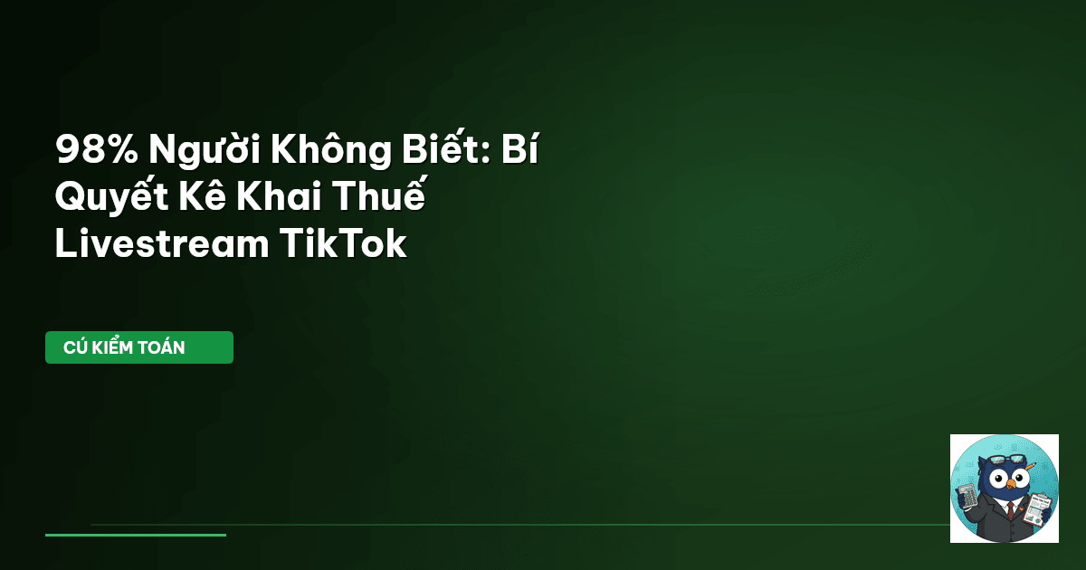 thuế livestream