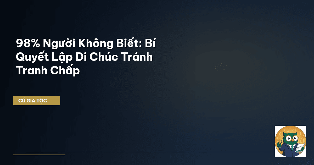 lập di chúc