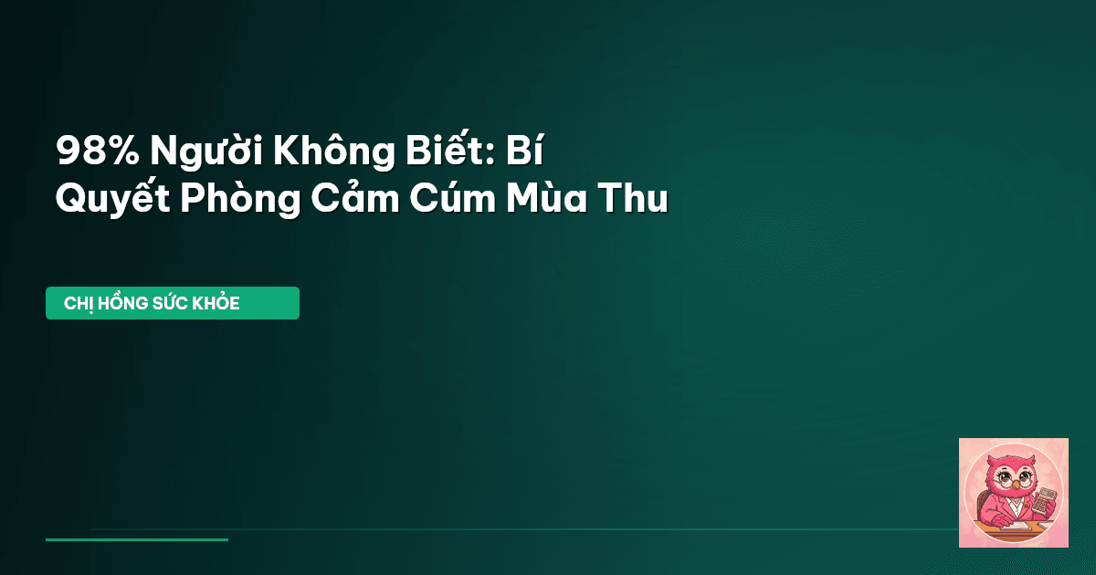 phòng cảm cúm