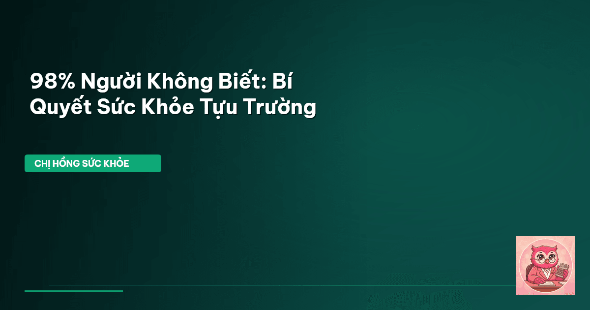sức khỏe tựu trường