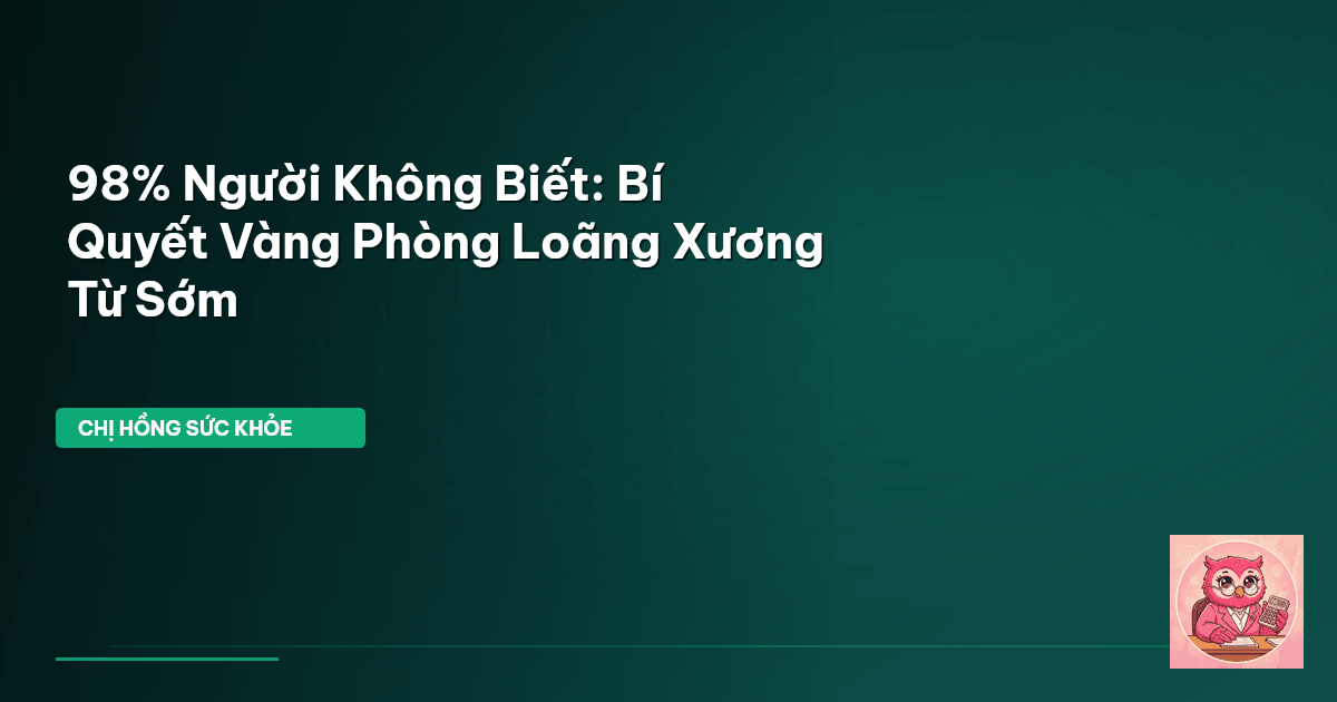 loãng xương
