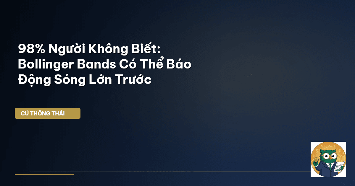 98% Người Không Biết: Bollinger Bands Có Thể Báo Động Sóng Lớn Trước