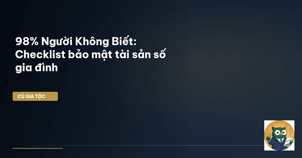 bảo mật tài sản số