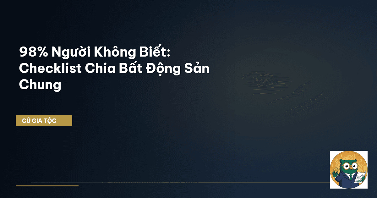 phân chia bất động sản
