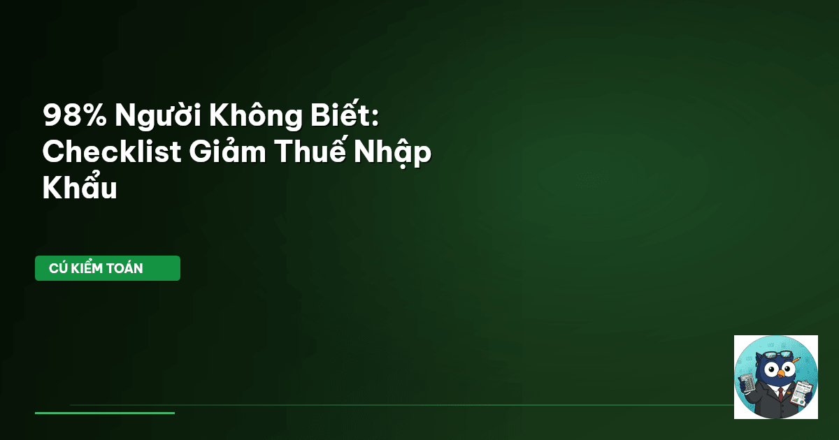 thuế nhập khẩu