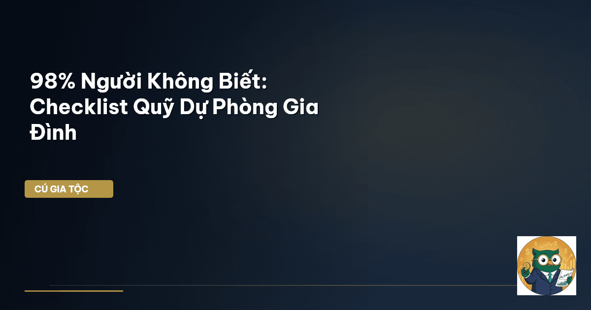 quỹ dự phòng gia đình