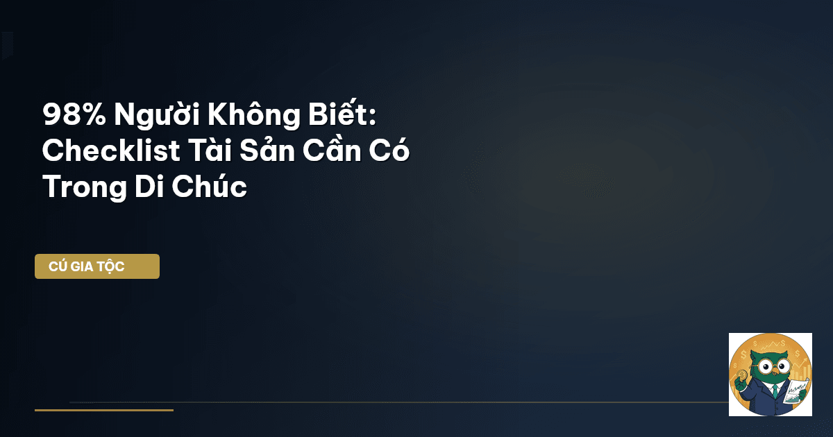 di chúc gia đình