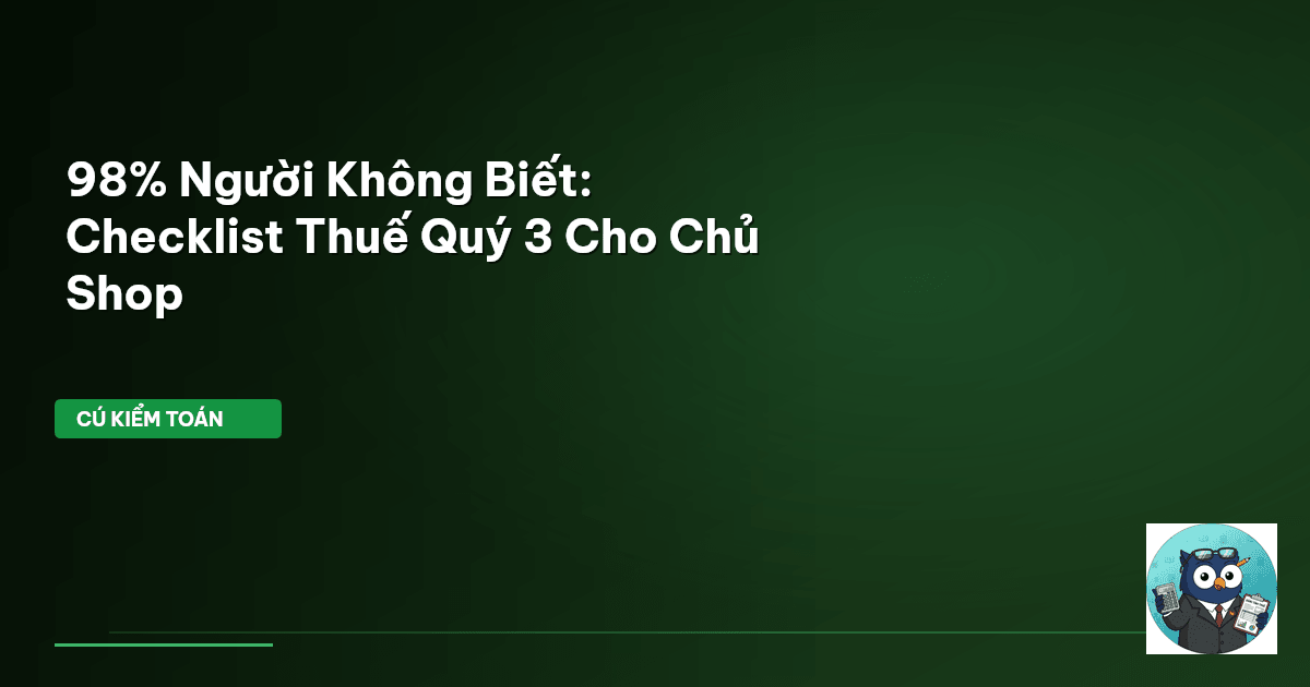thuế kinh doanh online