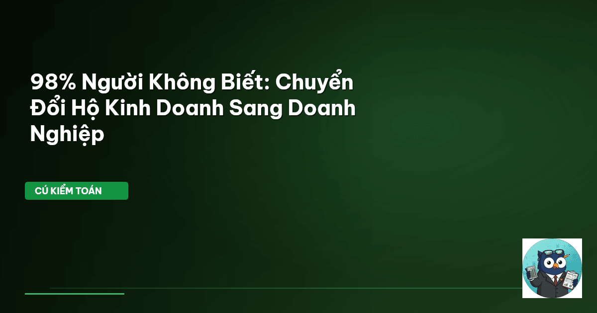 chuyển đổi hộ kinh doanh