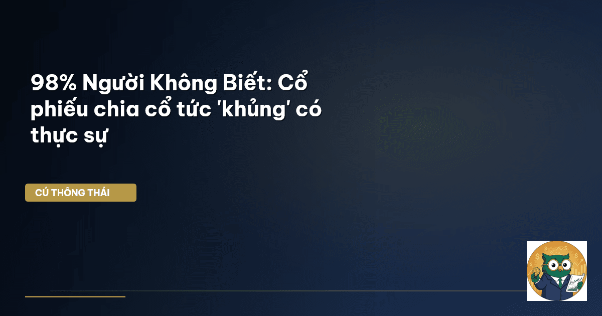 cổ phiếu chia cổ tức