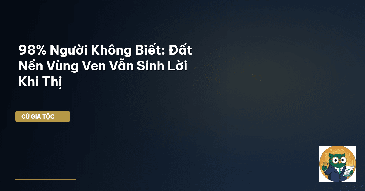 đất nền vùng ven