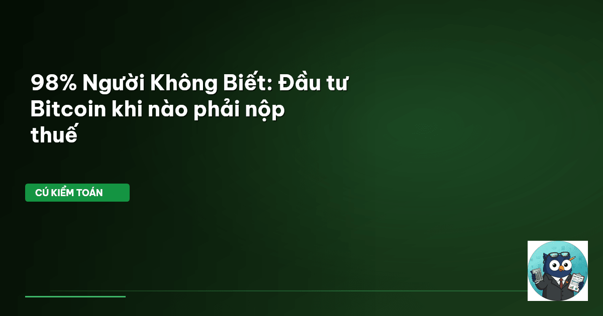 thuế bitcoin