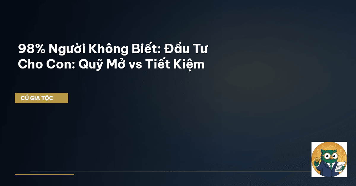 đầu tư cho con