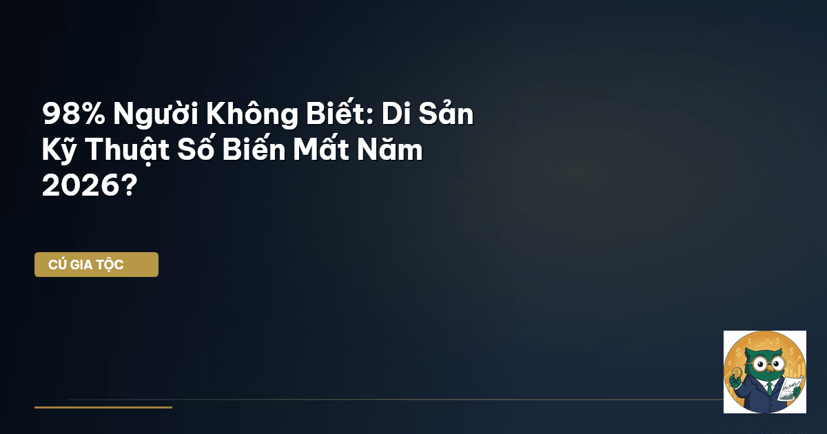 98% Người Không Biết: Di Sản Kỹ Thuật Số Biến Mất Năm 2026?