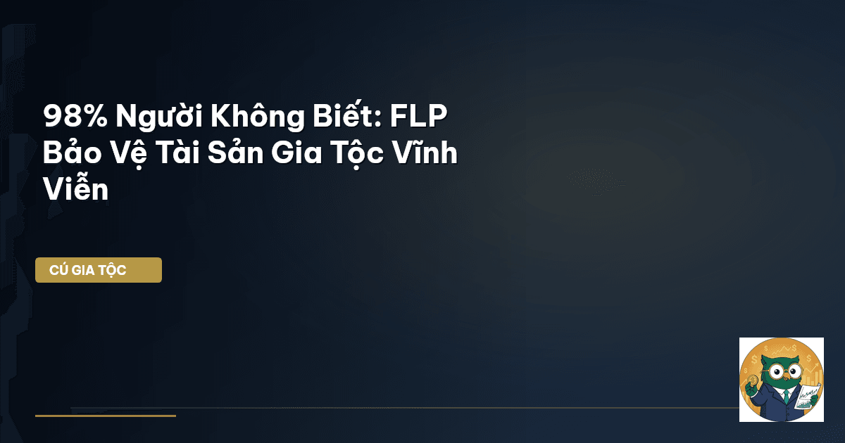 98% Người Không Biết: FLP Bảo Vệ Tài Sản Gia Tộc Vĩnh Viễn