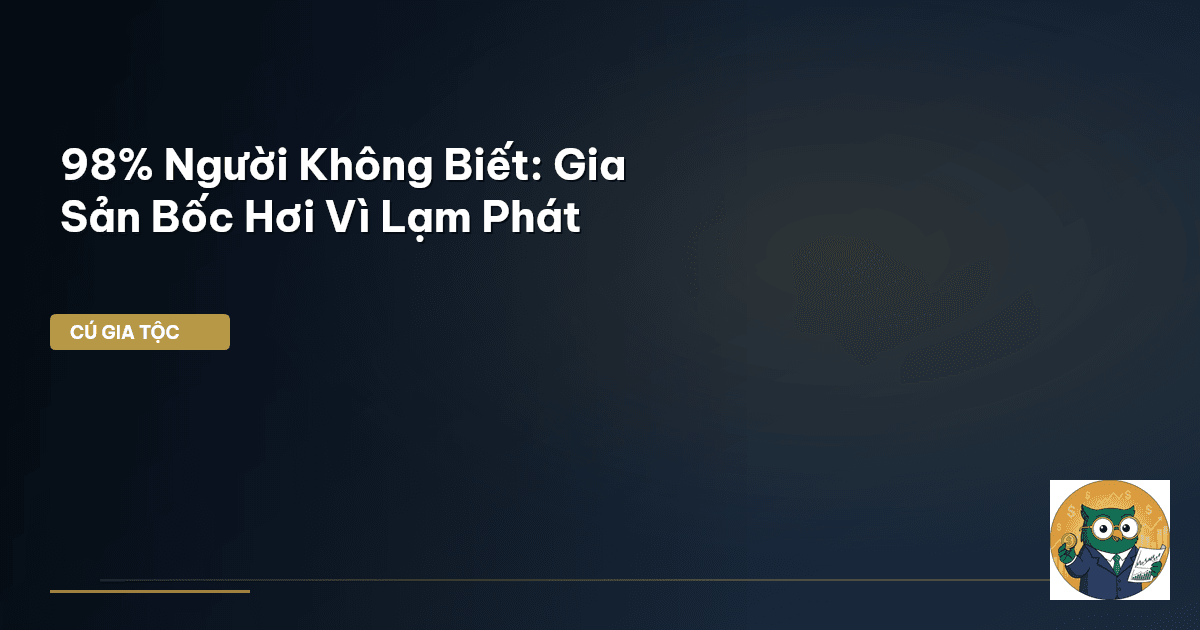 gia sản bốc hơi
