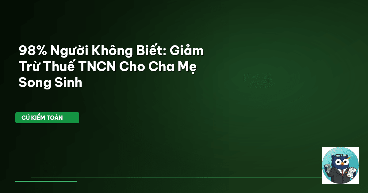 giảm trừ thuế TNCN